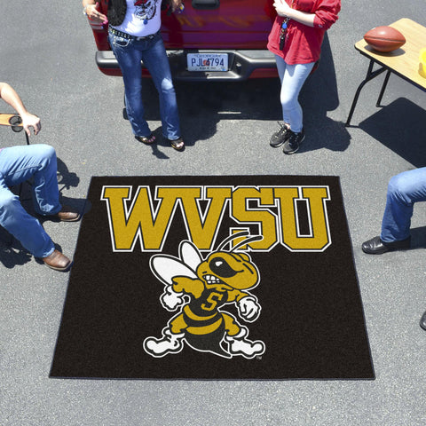 West Virginia State Yellow Jackets Tailgater Mat 59.5"x71" 