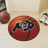 Colorado Buffaloes Basketball Mat 27" diameter 