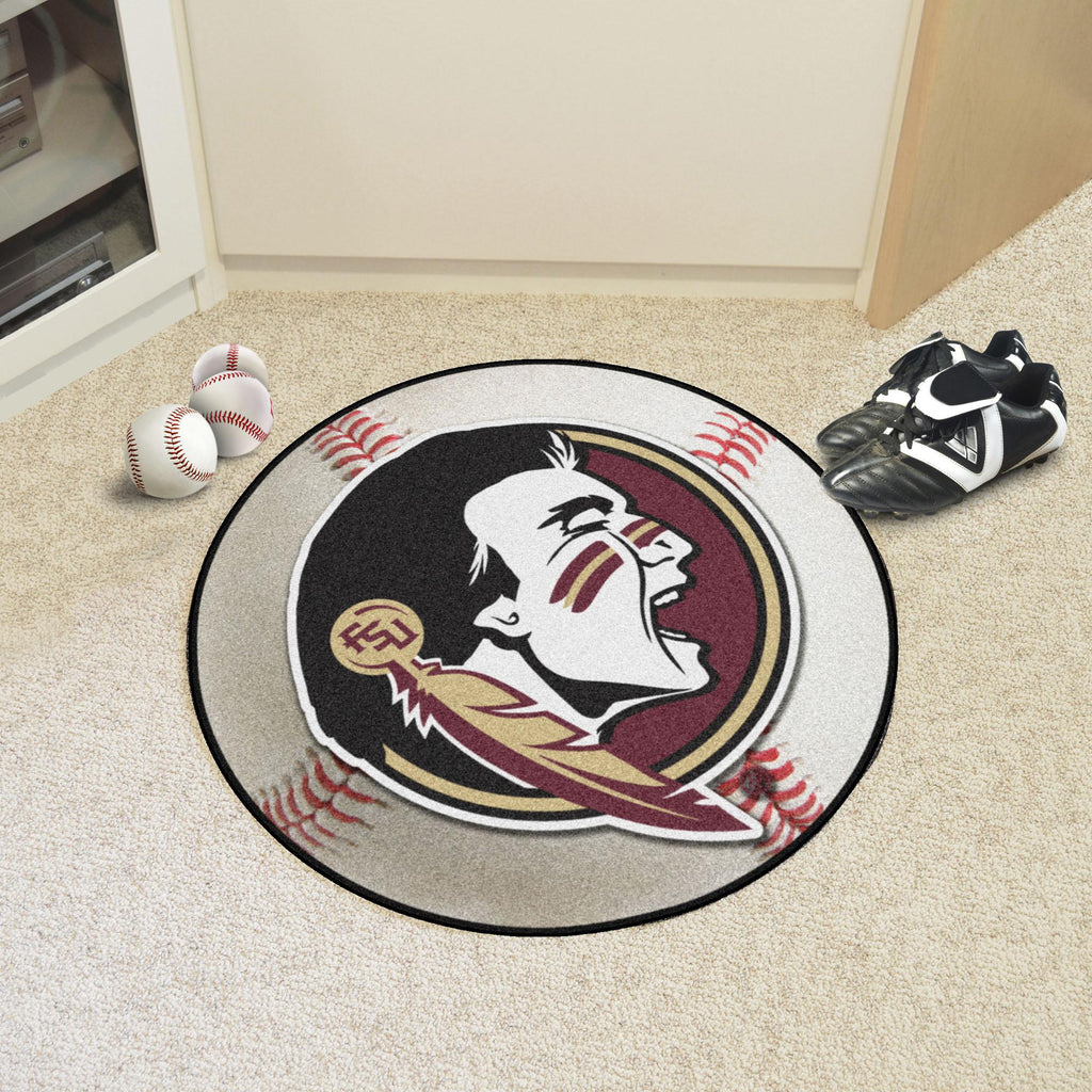 Florida State Seminoles Baseball Mat 27" diameter