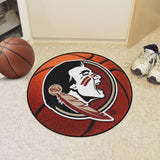 Florida State Seminoles Basketball Mat 27" diameter