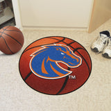 Boise State Broncos Basketball Mat 27" diameter 