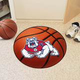 Fresno State Bulldogs Basketball Mat 27" diameter 