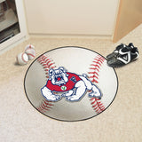 Fresno State Bulldogs Baseball Mat 27" diameter 