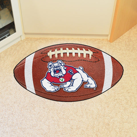 Fresno State Bulldogs Football Mat 20.5"x32.5" 