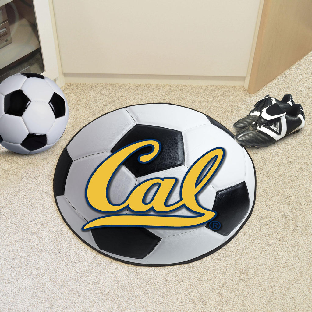 California Golden Bears Soccer Ball Mat 27" diameter 