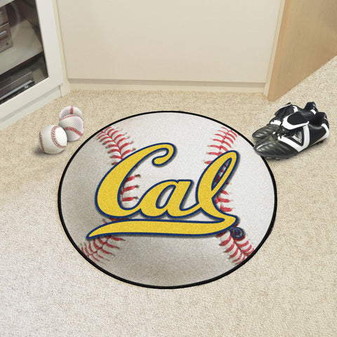 California Golden Bears Baseball Mat 27" diameter 