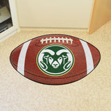 Colorado State Rams Football Mat 20.5"x32.5"