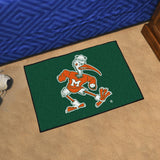 Miami Hurricanes Starter Mat 19"x30"