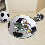 Miami Hurricanes Soccer Ball Mat 27" diameter