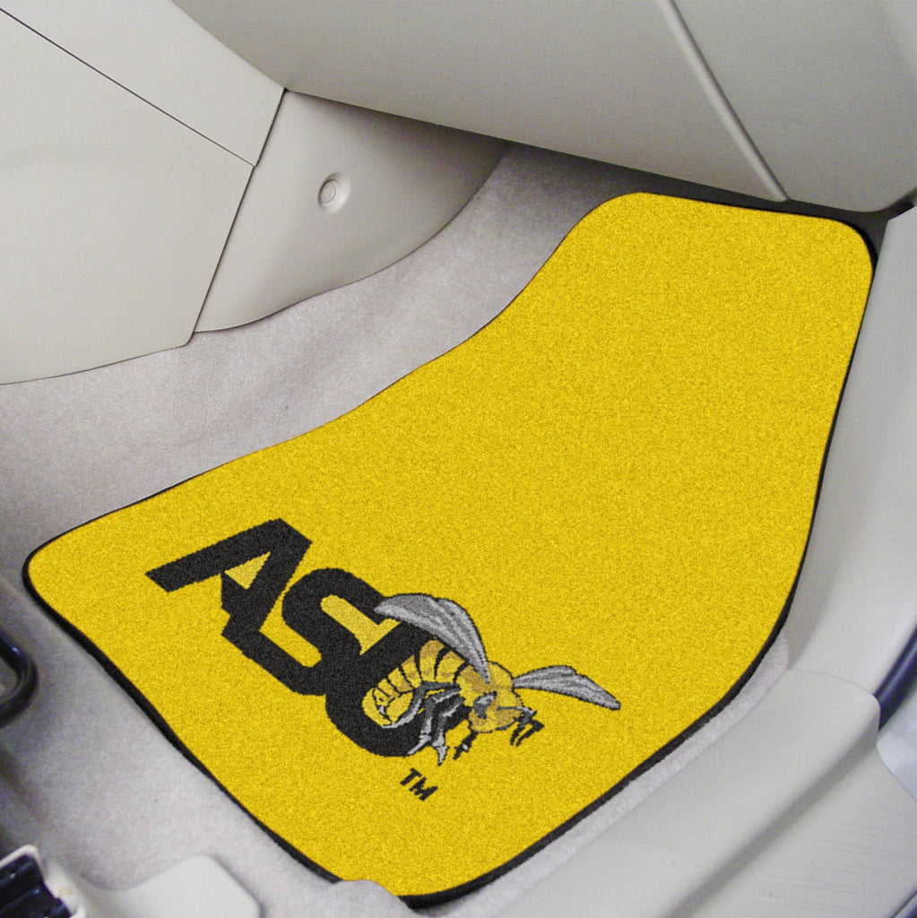 Alabama State Hornets 2 pc Carpet Car Mat Set 17"x27" 