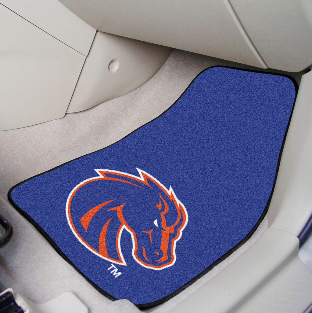 Boise State 2-pc Carpeted Car Mats 17"x27"