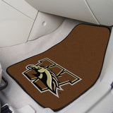 Western Michigan Broncos 2 pc Carpet Car Mat Set 17"x27" 