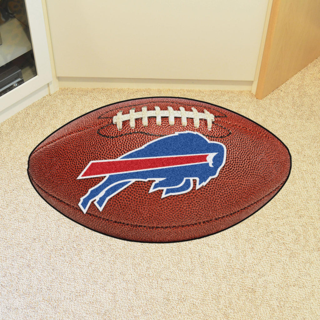 Buffalo Bills Football Mat 20.5"x32.5" 