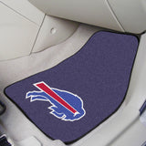 Buffalo Bills 2 pc Carpet Car Mat Set 17"x27" 