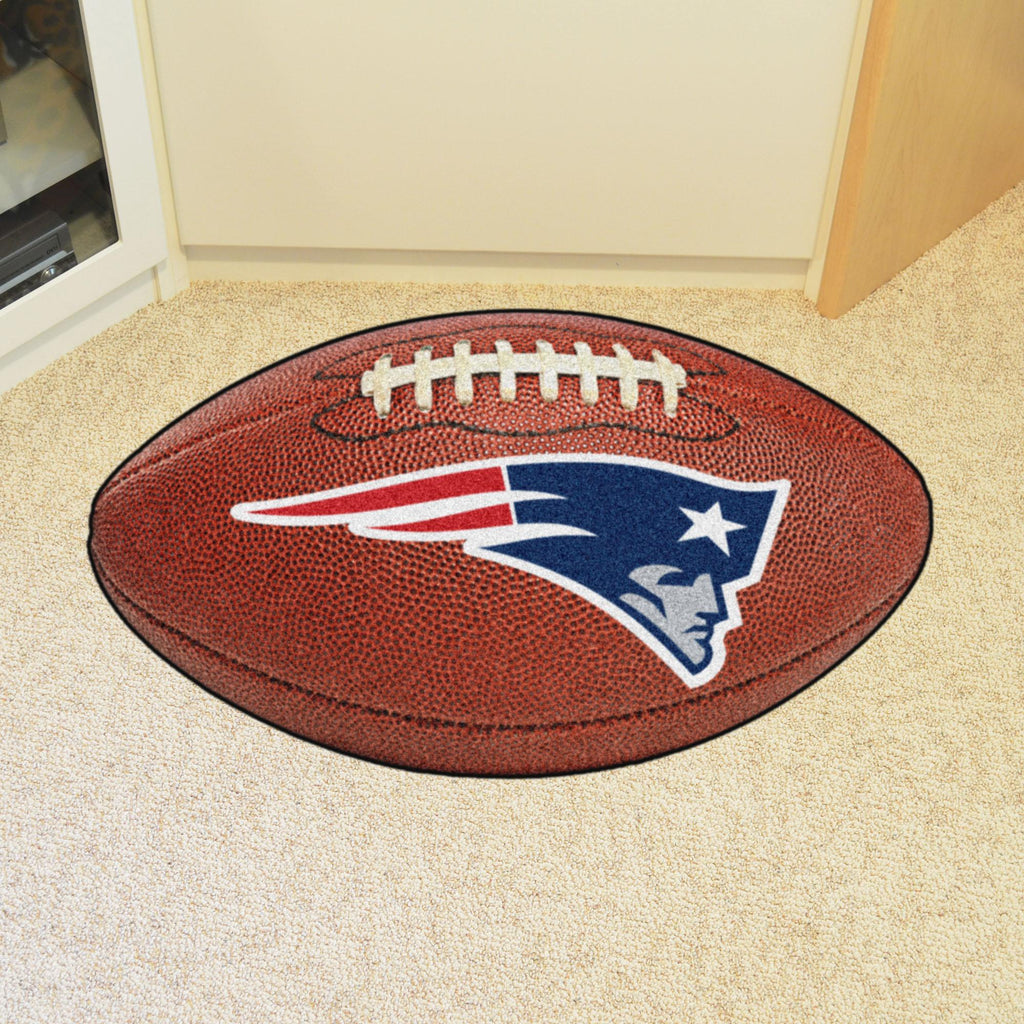 New England Patriots Football Mat 20.5"x32.5" 