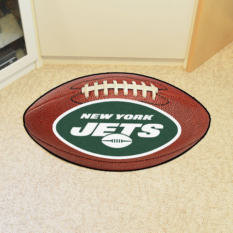 New York Jets Football Mat 20.5"x32.5" 