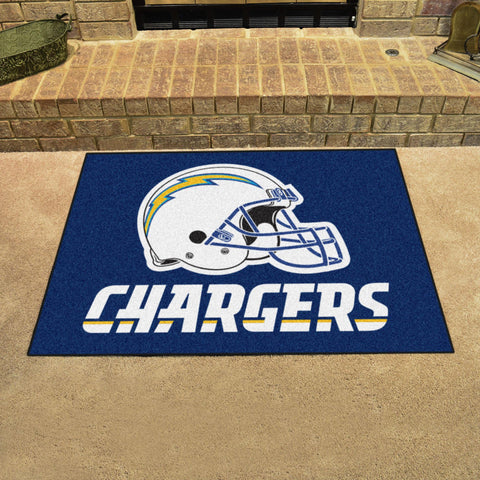 Los Angeles Chargers All Star Mat 33.75"x42.5" 