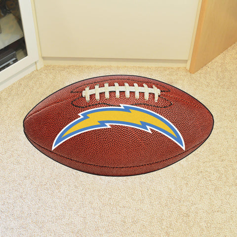 Los Angeles Chargers Football Mat 20.5"x32.5" 