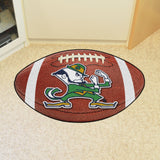 Notre Dame Fighting Irish Football Mat 20.5"x32.5" 