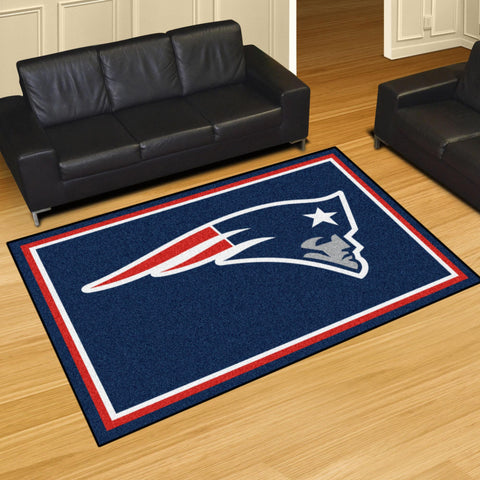 New England Patriots 5x8 Rug 59.5"x88" 