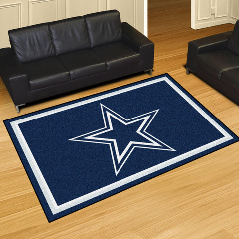 Dallas Cowboys 5x8 Rug 59.5"x88" 