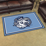 North Carolina Tar Heels 4x6 Rug 44"x71" 