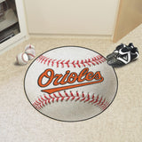 Baltimore Orioles Baseball Mat 27" diameter 