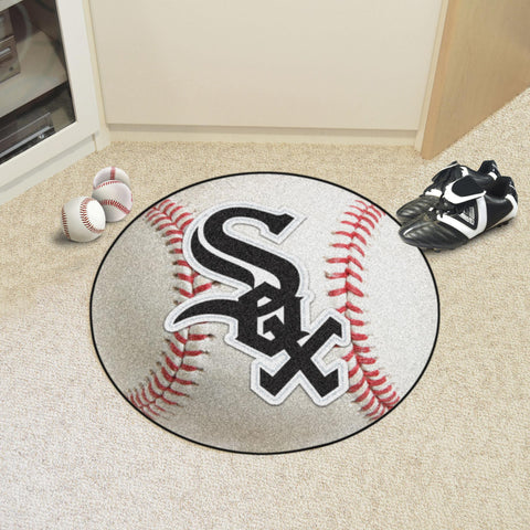 Chicago White Sox Baseball Mat 27" diameter 