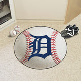 Detroit Tigers Baseball Mat 27" diameter 