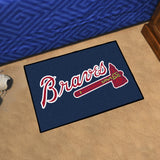 Atlanta Braves Starter Mat 19"x30" 