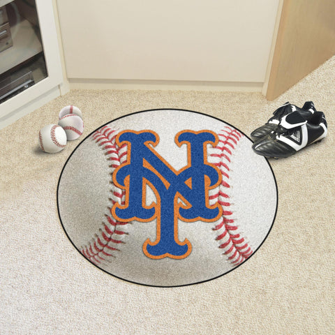 New York Mets Baseball Mat 27" diameter 