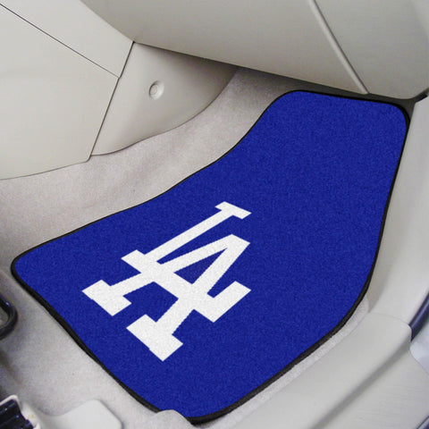 Los Angeles Dodgers 2 pc Carpet Car Mat Set 17"x27" 