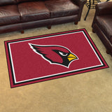 Arizona Cardinals 4x6 Rug 44"x71" 