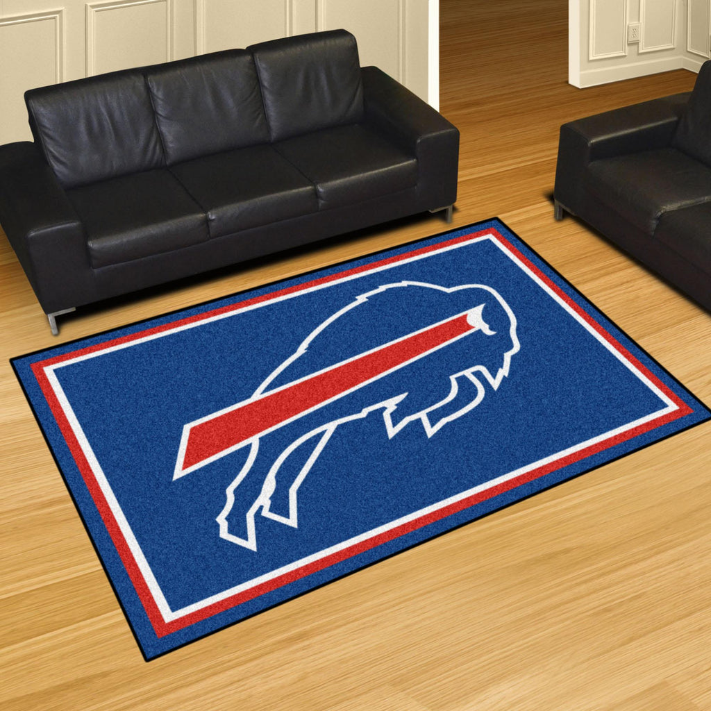 Buffalo Bills 5x8 Rug 59.5"x88" 