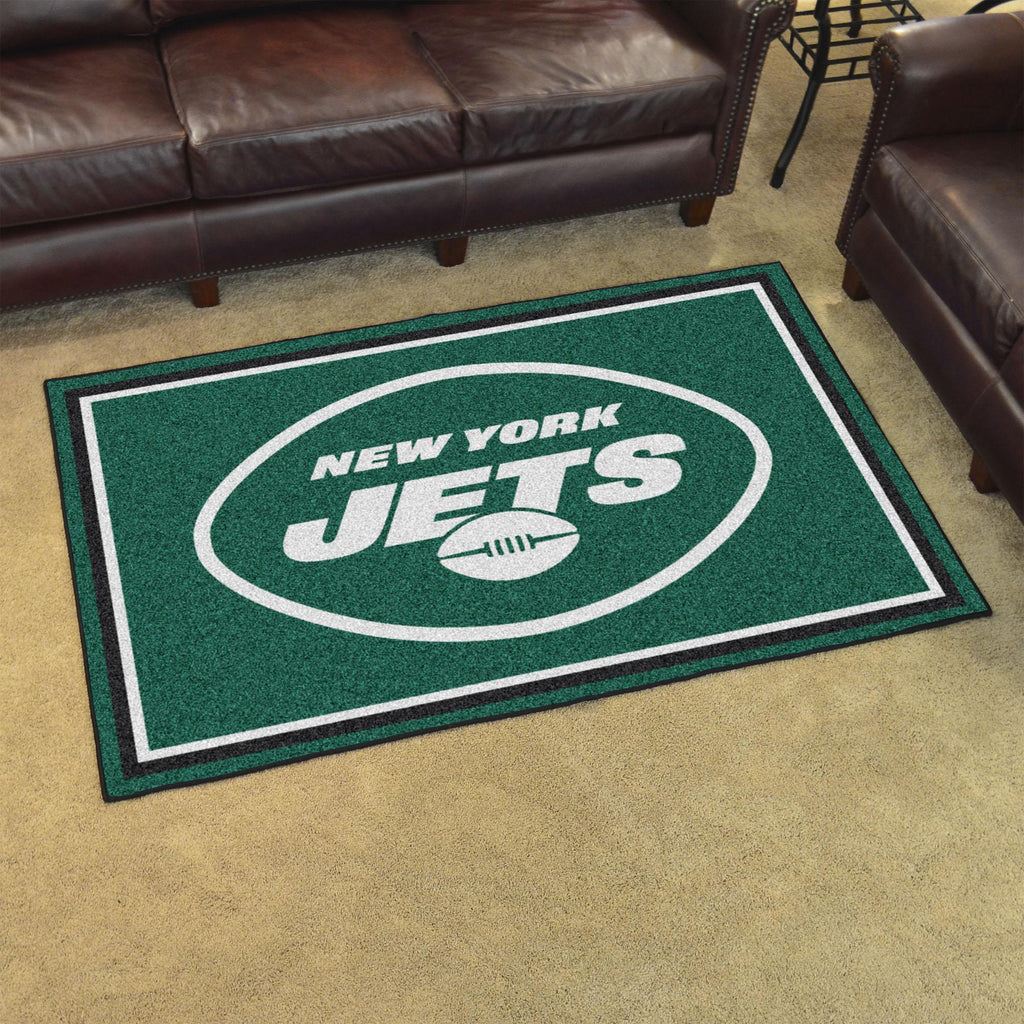 New York Jets 4x6 Rug 44"x71" 