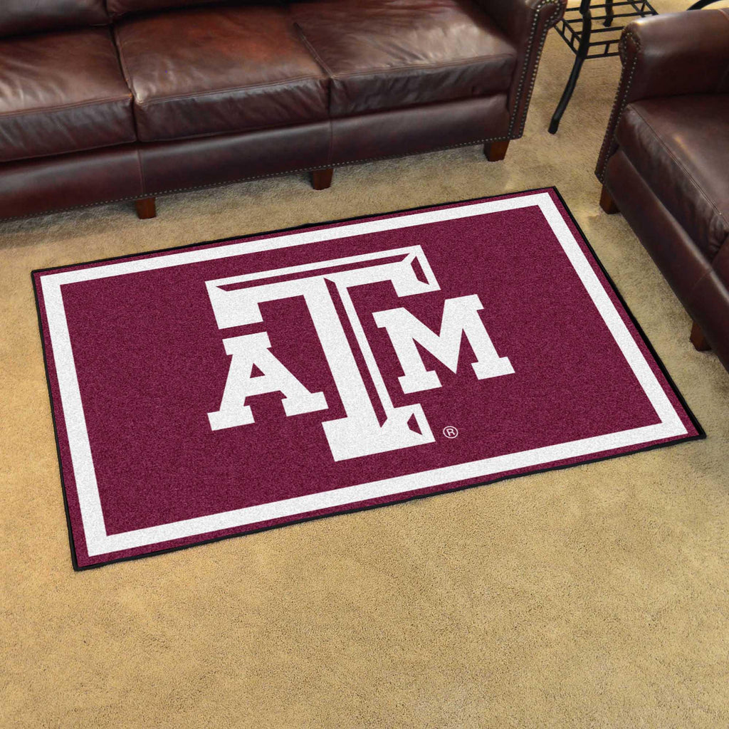 Texas A&M Aggies 4x6 Rug 44"x71" 