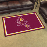 Arizona State Sun Devils 4x6 Rug 44"x71" 