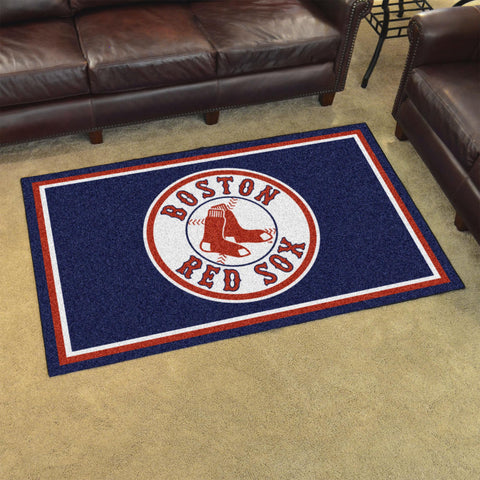 Boston Red Sox 4x6 Rug 44"x71" 
