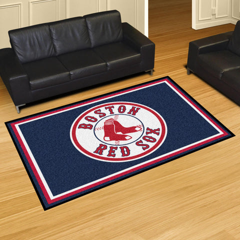 Boston Red Sox 5x8 Rug 59.5"x88" 