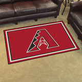 Arizona Diamondbacks 5x8 Rug 59.5"x88" 