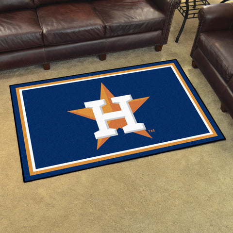 Houston Astros 4x6 Rug 44"x71" 