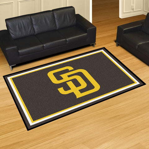 San Diego Padres 5x8 Rug 59.5"x88" 