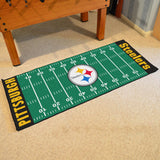 Pittsburgh Steelers Football Field Runner 30"x72" 