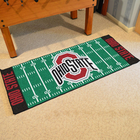 Ohio State Buckeyes Football Field Runner 30"x72" 