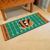 Cincinnati Bengals Football Field Runner 30"x72" 