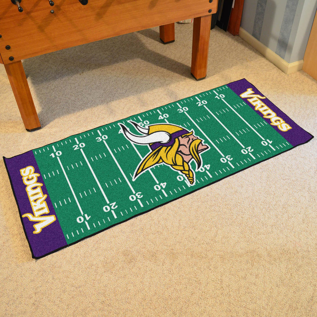 Minnesota Vikings Football Field Runner 30"x72" 