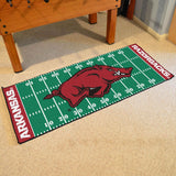 Arkansas Razorbacks Football Field Runner 30"x72" 