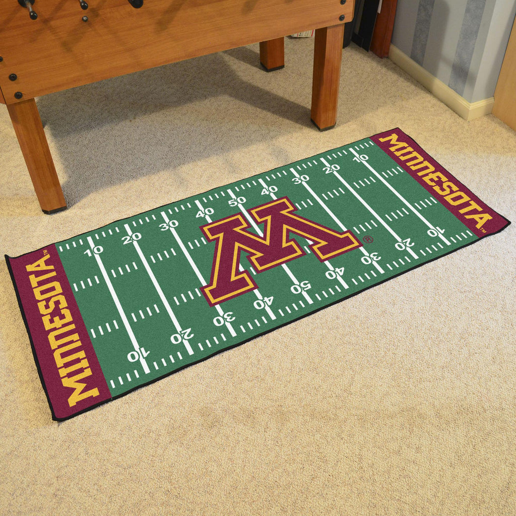 Minnesota Golden Gophers Football Field Runner 30"x72" 