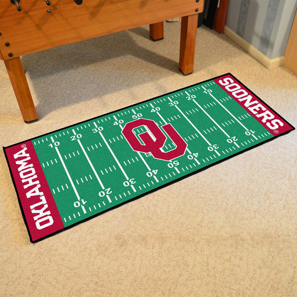 Oklahoma Sooners Football Field Runner 30"x72" 