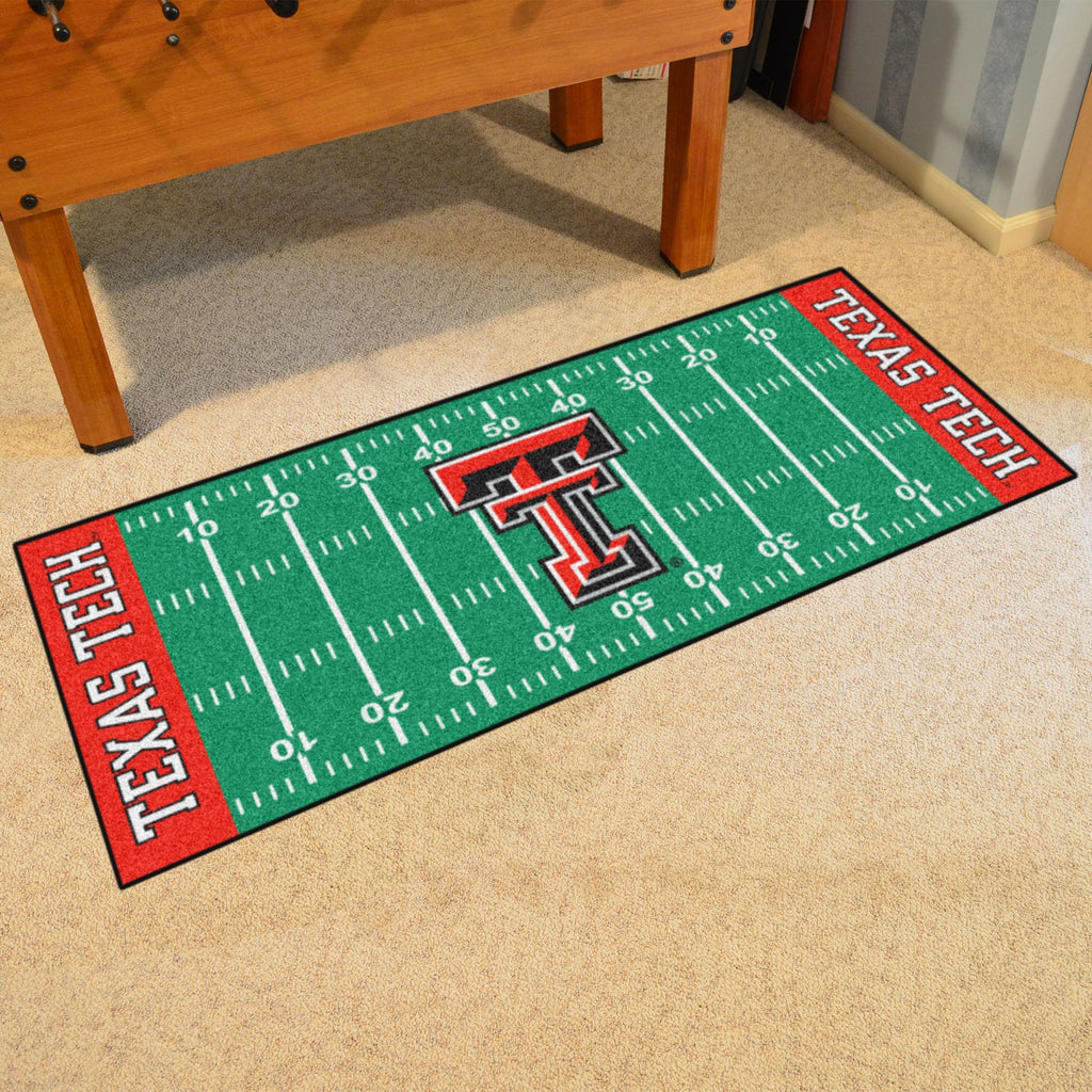 Texas Tech Red Raiders Football Field Runner 30"x72" 